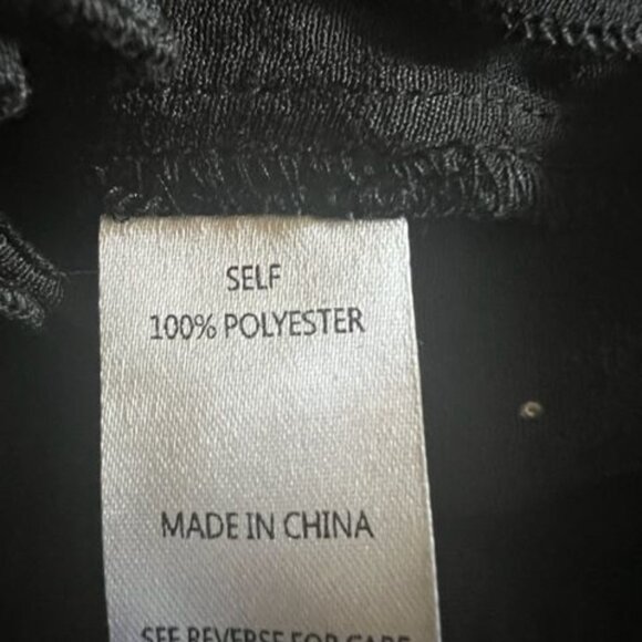 Sweet Lovely By Jen Black layered Ruffle Crop Top Adjustable Spaghetti Straps - Picture 5 of 5